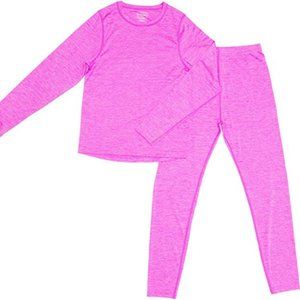 Long-Sleeve w/Thumbholes Thermal Long Underwear 2 pc Set